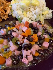 Cuban Black Beans And Ham | Dishin' With Darla