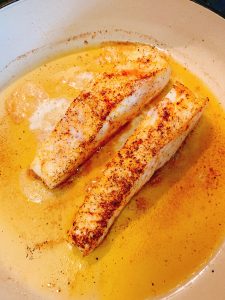 Pan Seared Grouper With Lemon Wine Sauce | Dishin' With Darla