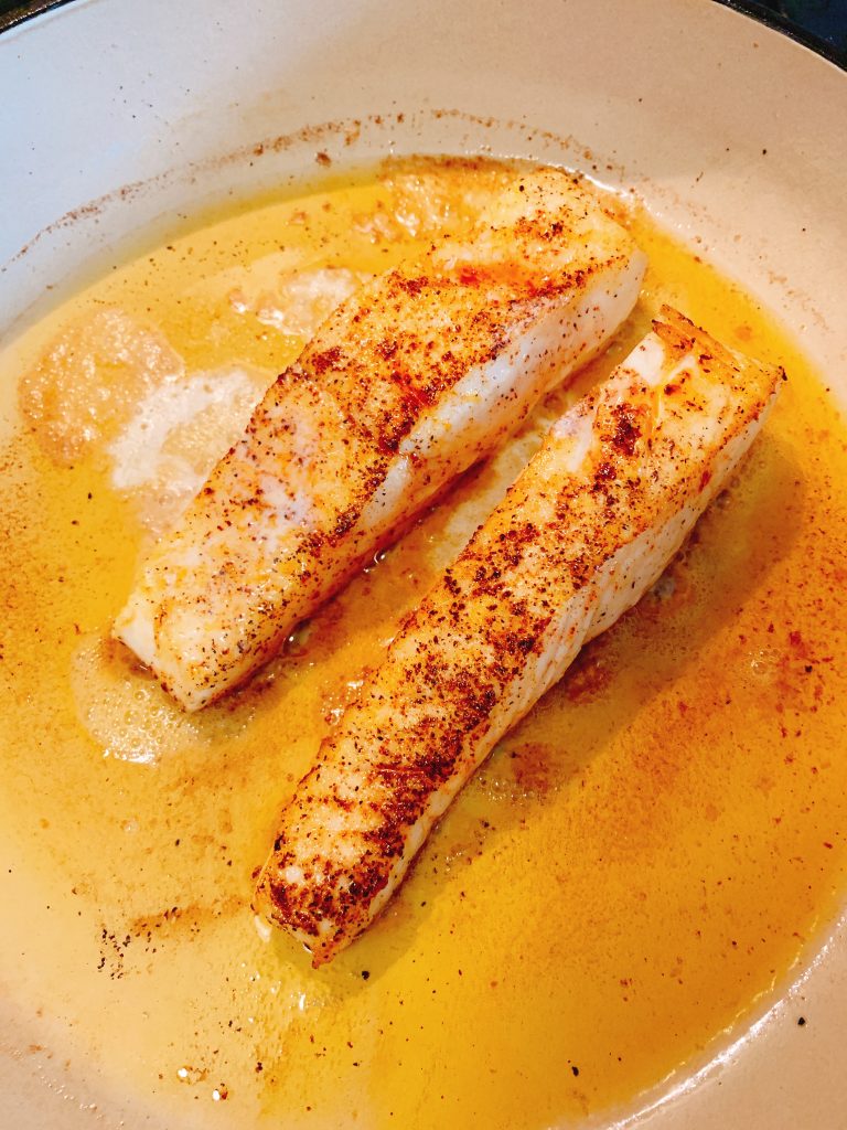 Pan Seared Grouper With Lemon Wine Sauce | Dishin' With Darla