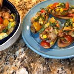 Shrimp, Avocado And Tomato Bruschetta | Dishin' With Darla