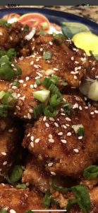 Spicy Honey Garlic Chicken Bites | Dishin' With Darla