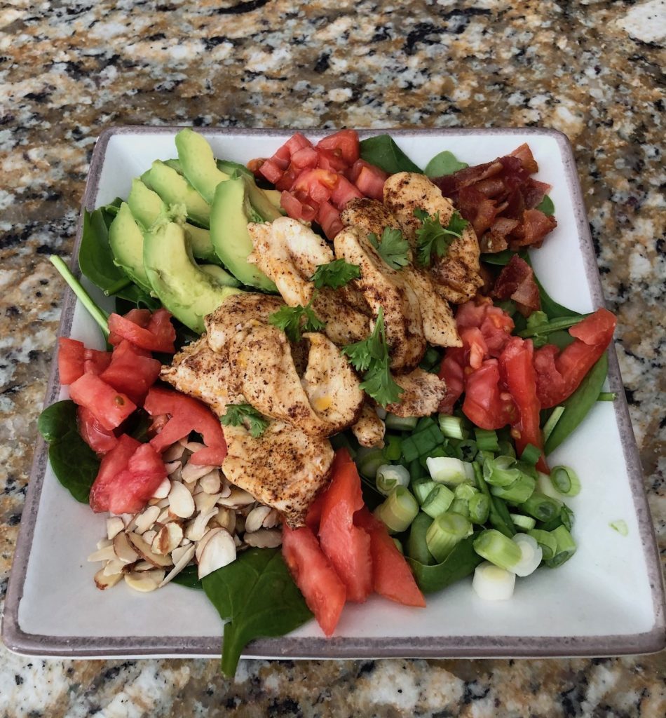 Carolina Cobb Salad with an Easy Homemade Dressing | Dishin' With Darla