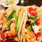 Salmon Street Tacos With Napa Cabbage Slaw, Avocado And Queso Fresco | Dishin' With Darla