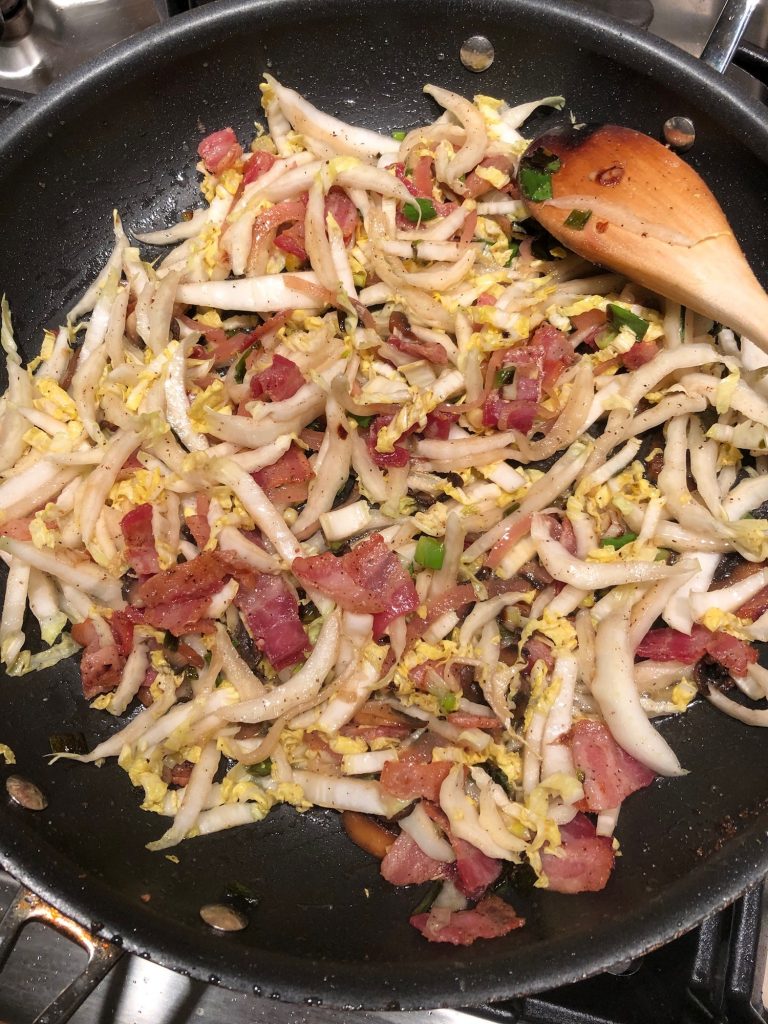 Warm Napa Cabbage Salad | Dishin' With Darla